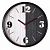 Часы настенные d29см корпус черный "Эко"	2940-013 		
